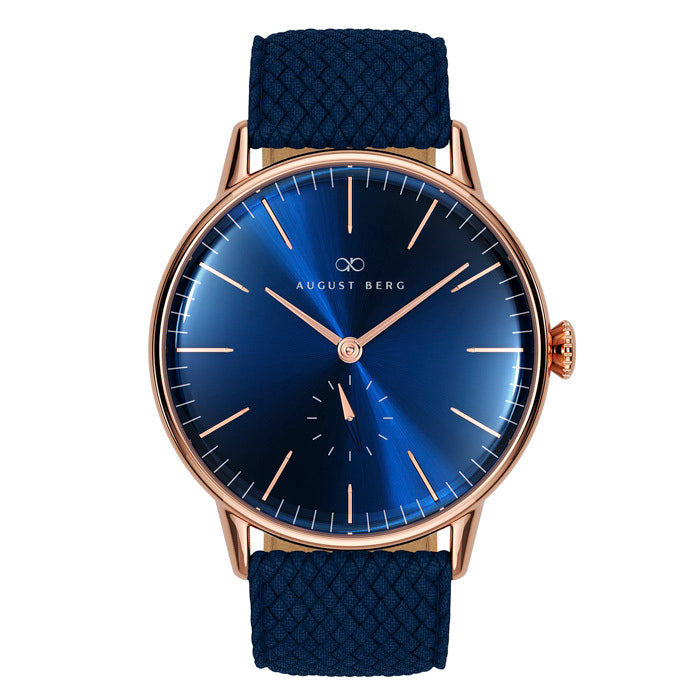 August Berg watch caseback with personal engraving
